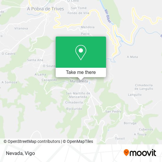 Nevada map