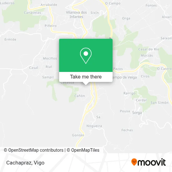 Cachapraz map