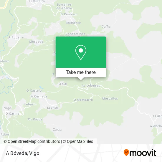 A Bóveda map