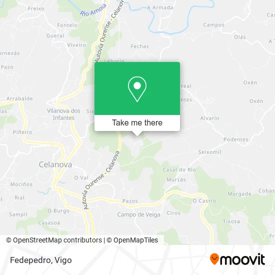 Fedepedro map