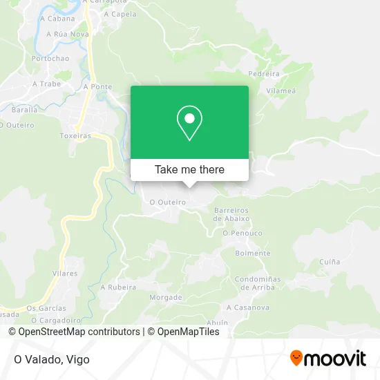 O Valado map