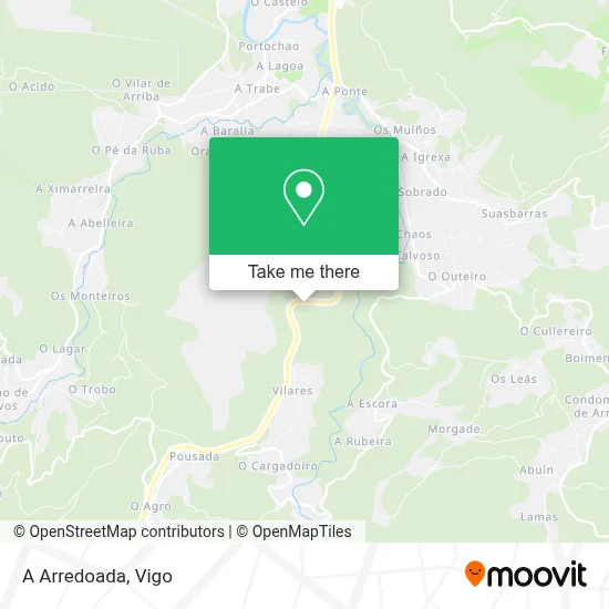 A Arredoada map