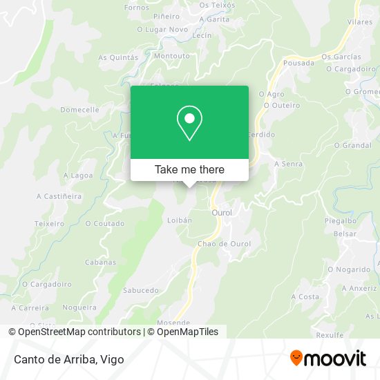 Canto de Arriba map