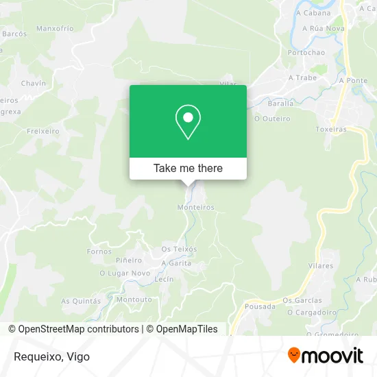Requeixo map