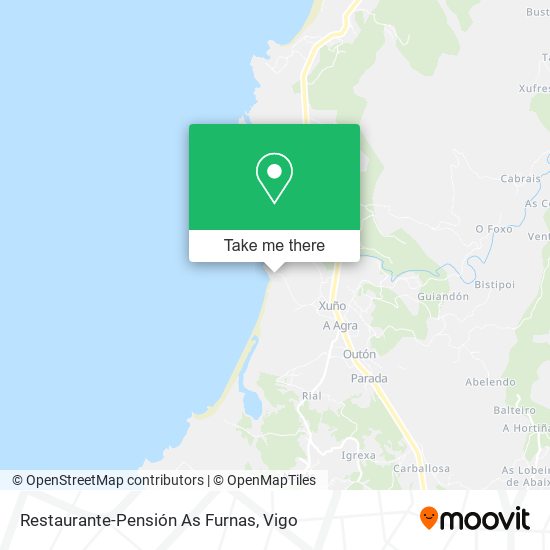Restaurante-Pensión As Furnas map