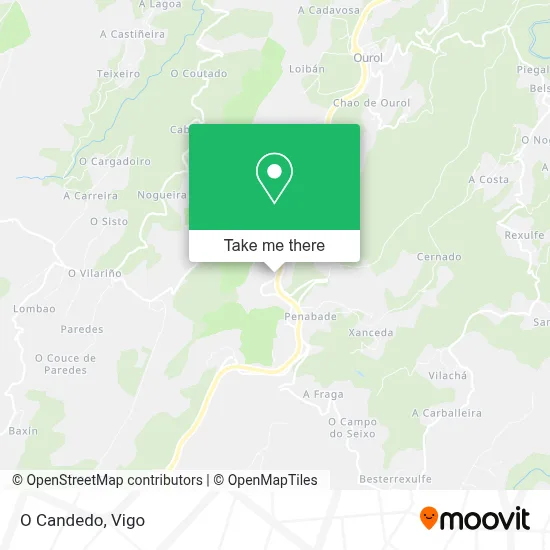 O Candedo map