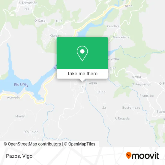 Pazos map