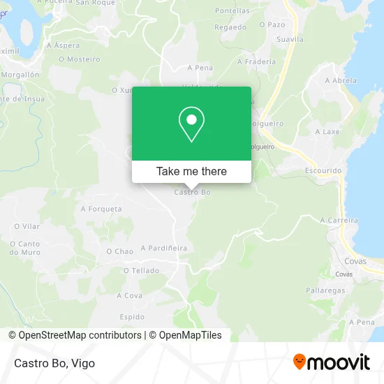 Castro Bo map