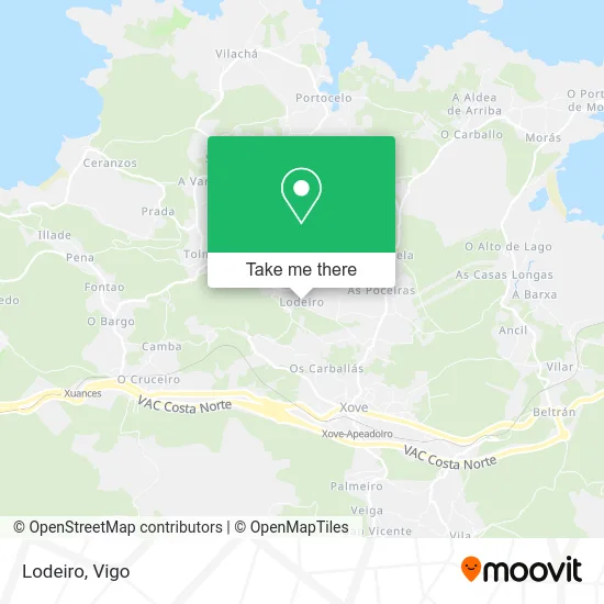 Lodeiro map