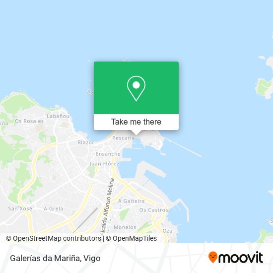Galerías da Mariña map