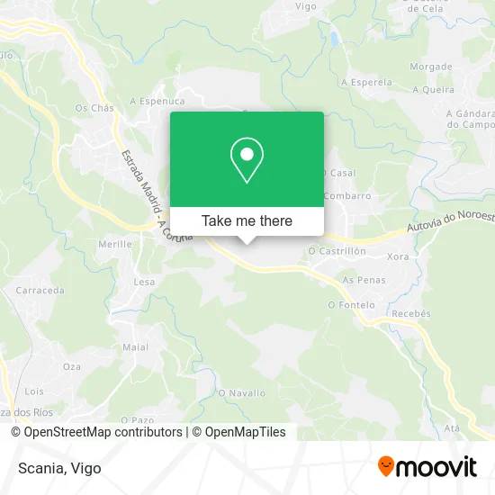 Scania map