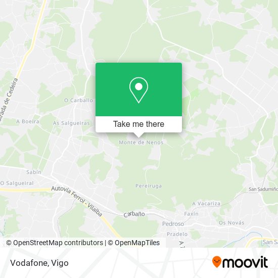 Vodafone map