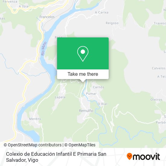 Colexio de Educación Infantil E Primaria San Salvador map