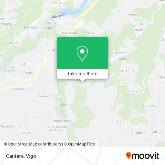 Cantera map