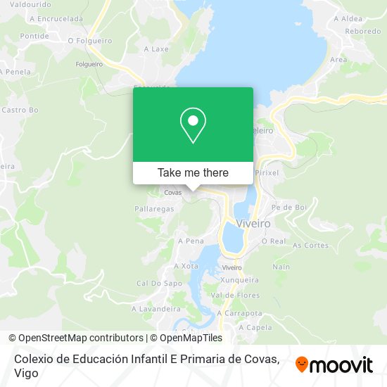 Colexio de Educación Infantil E Primaria de Covas map