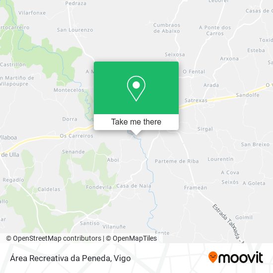 Área Recreativa da Peneda map