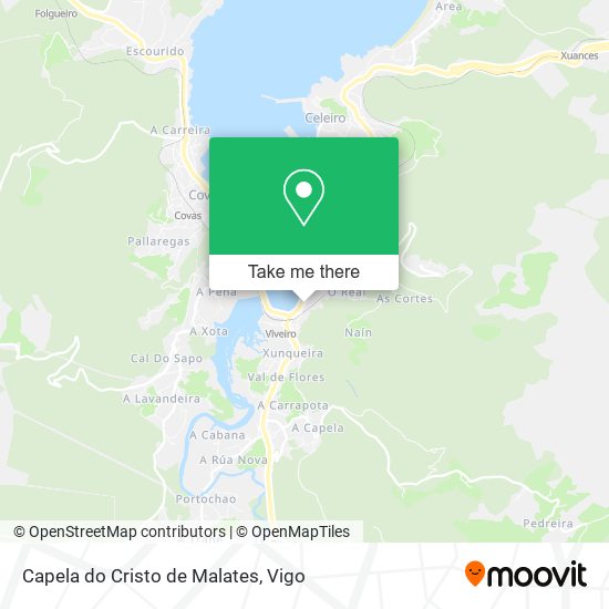 Capela do Cristo de Malates map