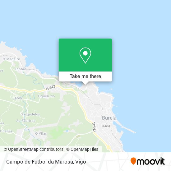 Campo de Fútbol da Marosa map