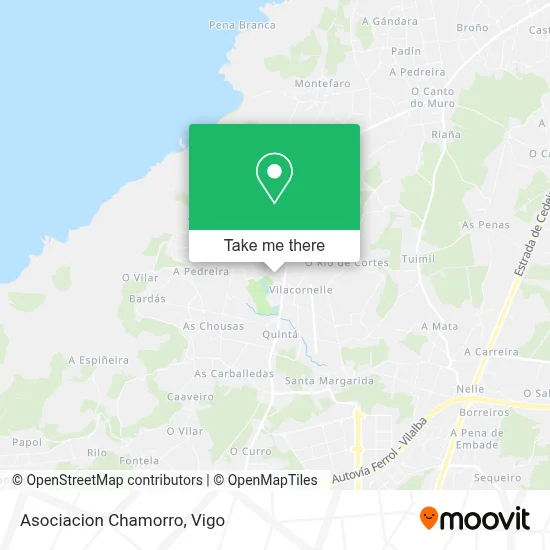 Asociacion Chamorro map