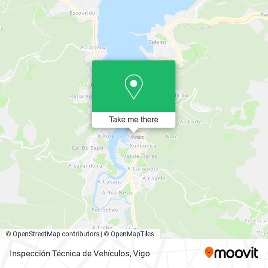 Inspección Técnica de Vehículos map