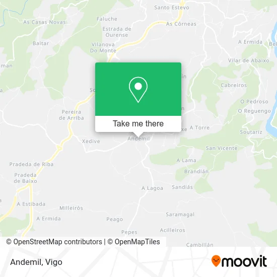 Andemil map
