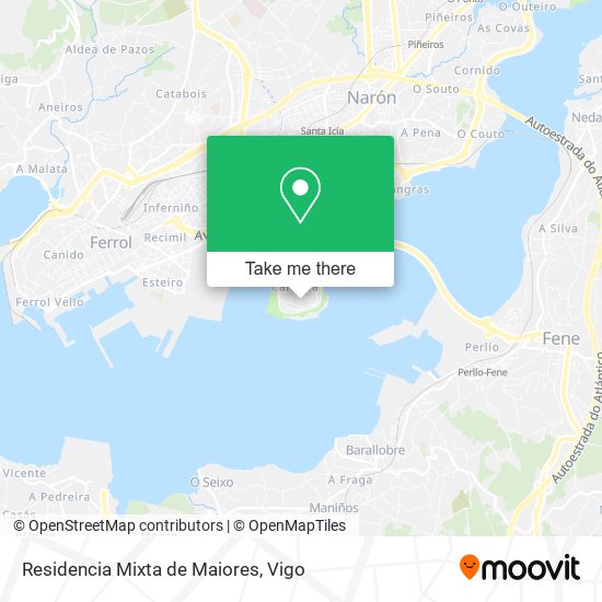 Residencia Mixta de Maiores map