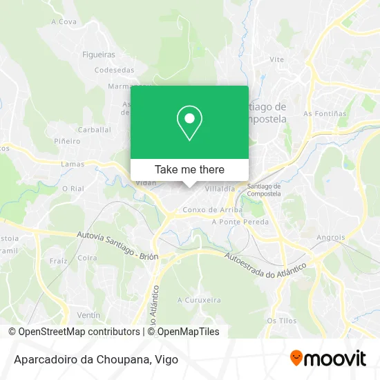 Aparcadoiro da Choupana map