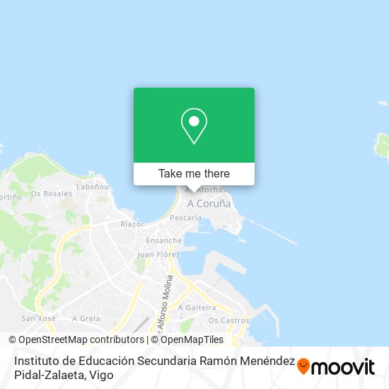 Instituto de Educación Secundaria Ramón Menéndez Pidal-Zalaeta map