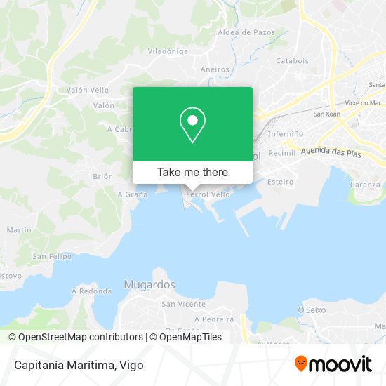 Capitanía Marítima map