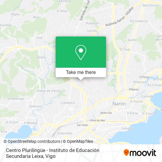 Centro Plurilingüe - Instituto de Educación Secundaria Leixa map