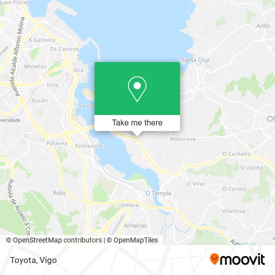 Toyota map