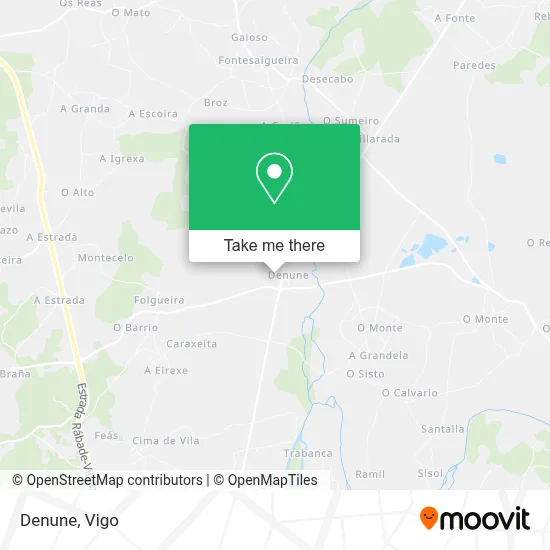 Denune map