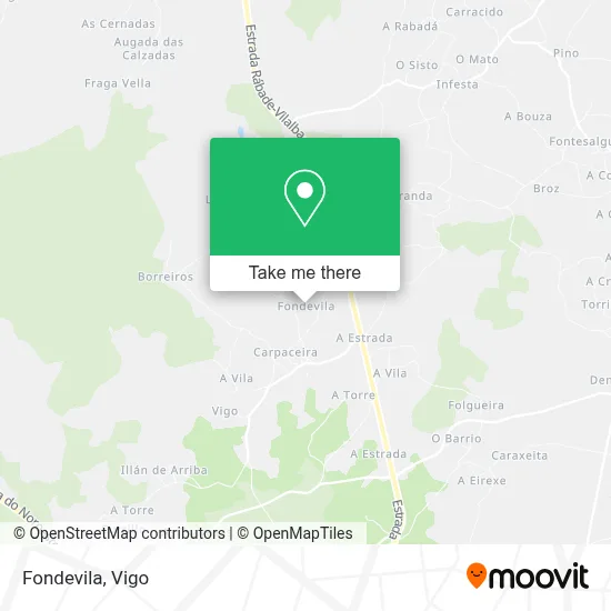 Fondevila map