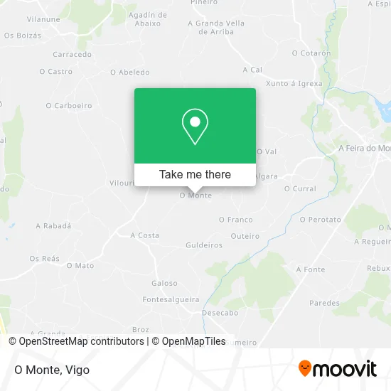 O Monte map