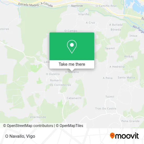 O Navallo map