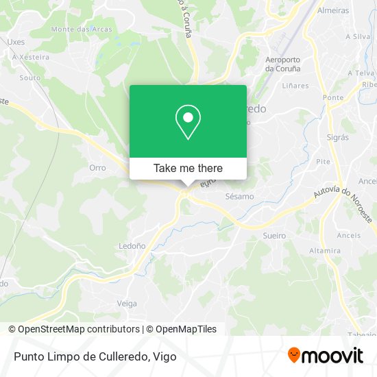 Punto Limpo de Culleredo map