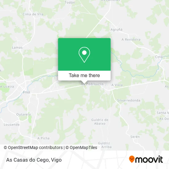 As Casas do Cego map