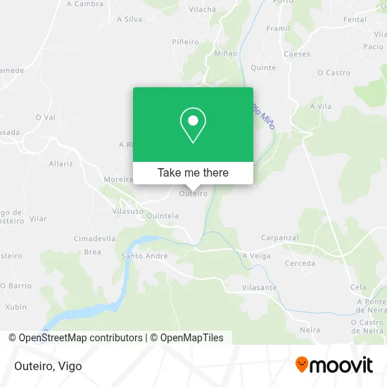 Outeiro map
