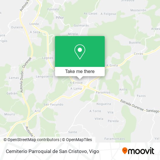 Cemiterio Parroquial de San Cristovo map