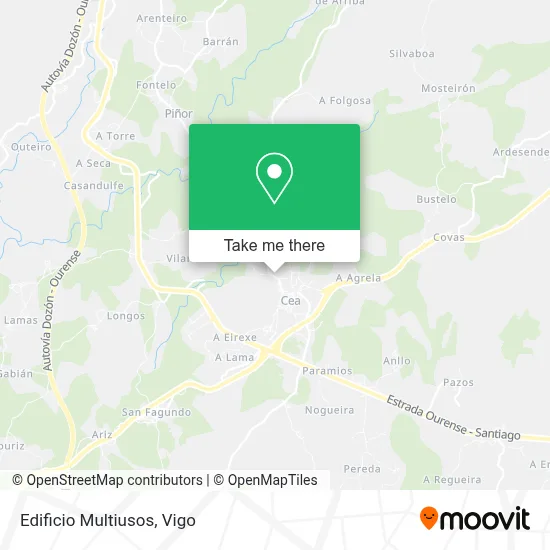 Edificio Multiusos map