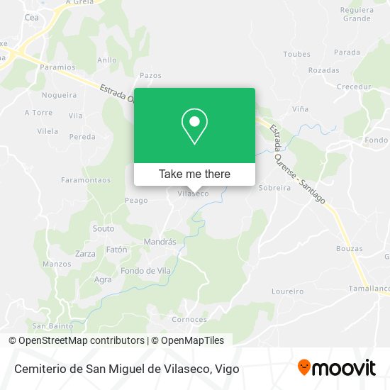 Cemiterio de San Miguel de Vilaseco map