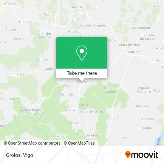 Grolos map