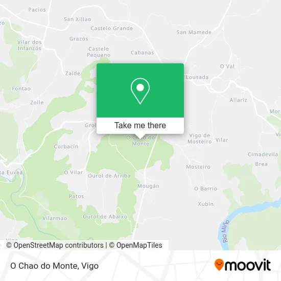 O Chao do Monte map