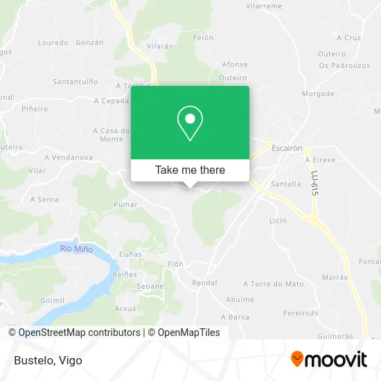 Bustelo map