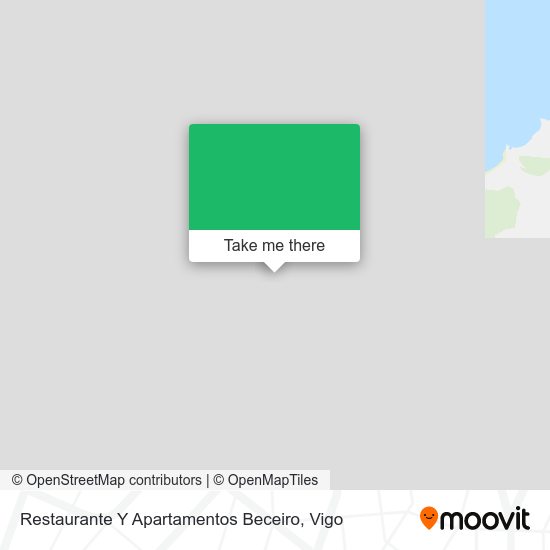 Restaurante Y Apartamentos Beceiro map