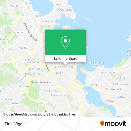 mapa Eirís