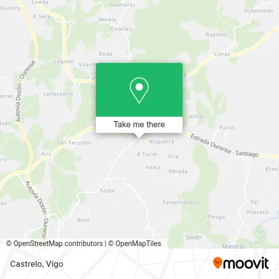 Castrelo map