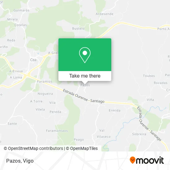 Pazos map