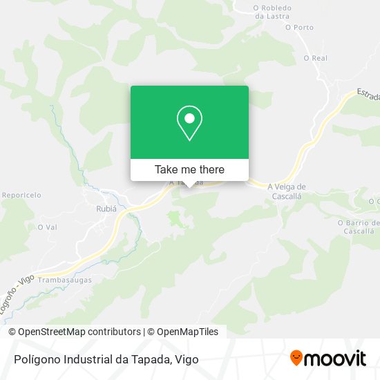 Polígono Industrial da Tapada map