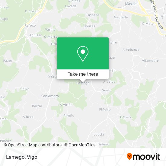 Lamego map